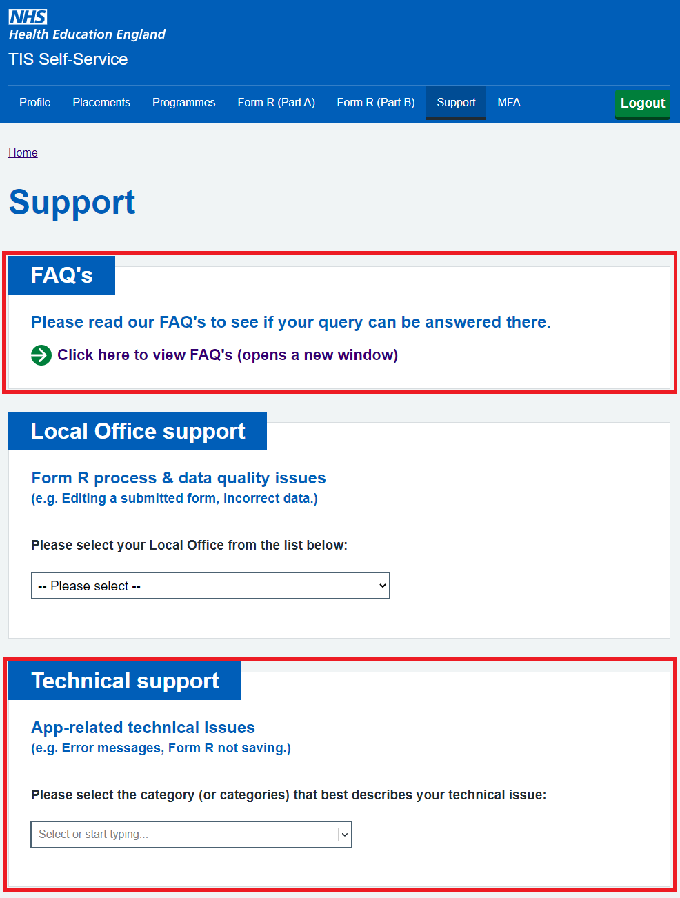 Better Help - Trainee Information System Support